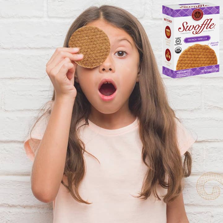 Swoffle - Wholesale Cookie - French Vanilla Swoffle with Caramel Fill6