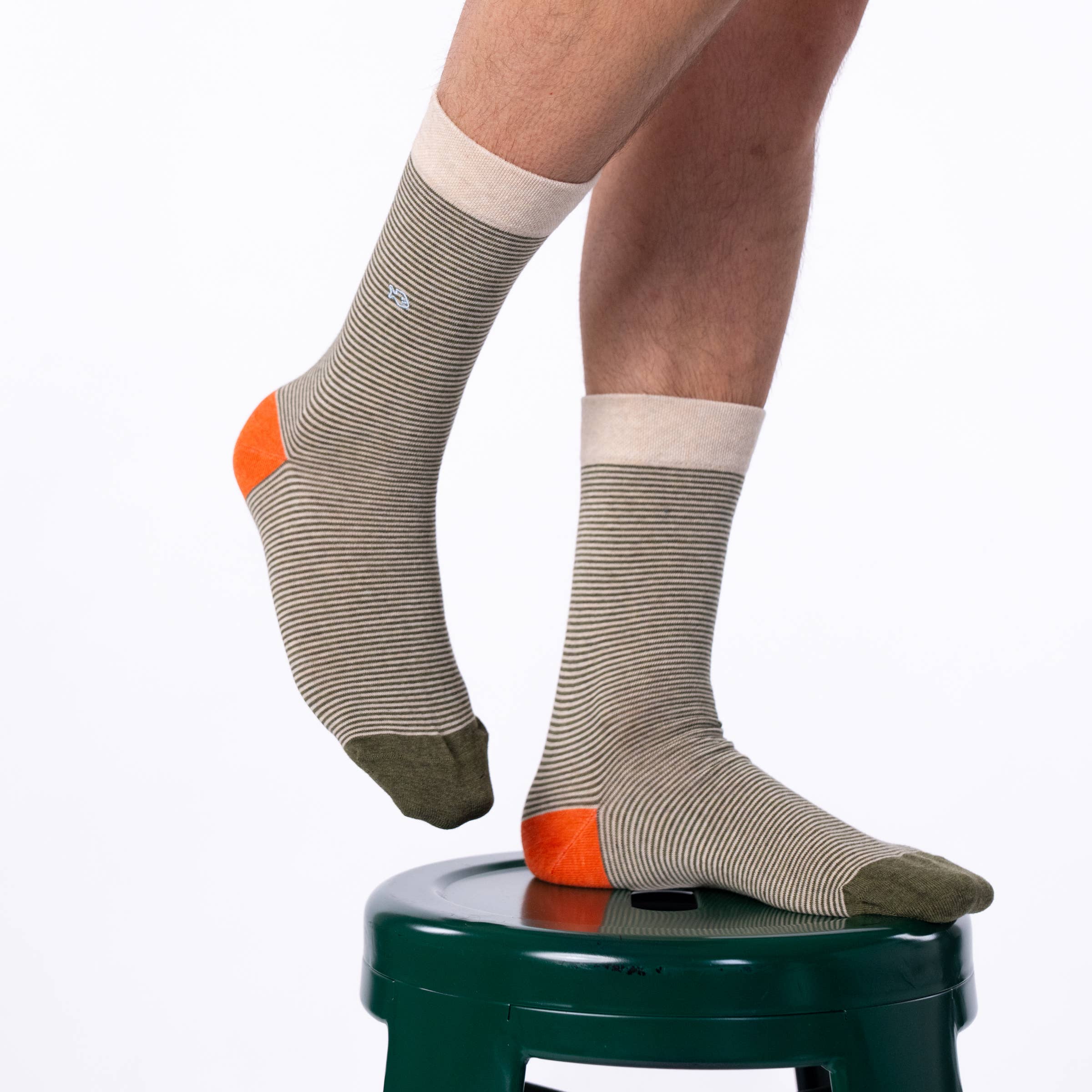 BILLYBELT - Vente Chaussettes – homme - Chaussettes en coton peigné Rayées Champêtre4