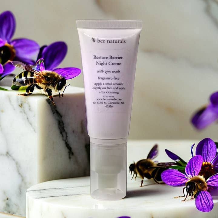 Bee Naturals - Wholesale Night Cream - Restore Barrier Night Crème with Zinc Oxide8