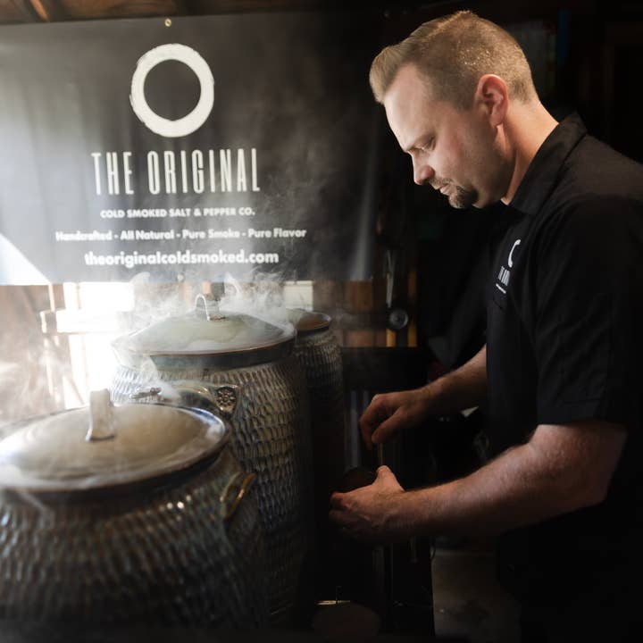 The Original Cold Smoked Salt and Pepper Co. - Venta al por mayor Pimienta molida/en grano - Pimienta ahumada Applewood