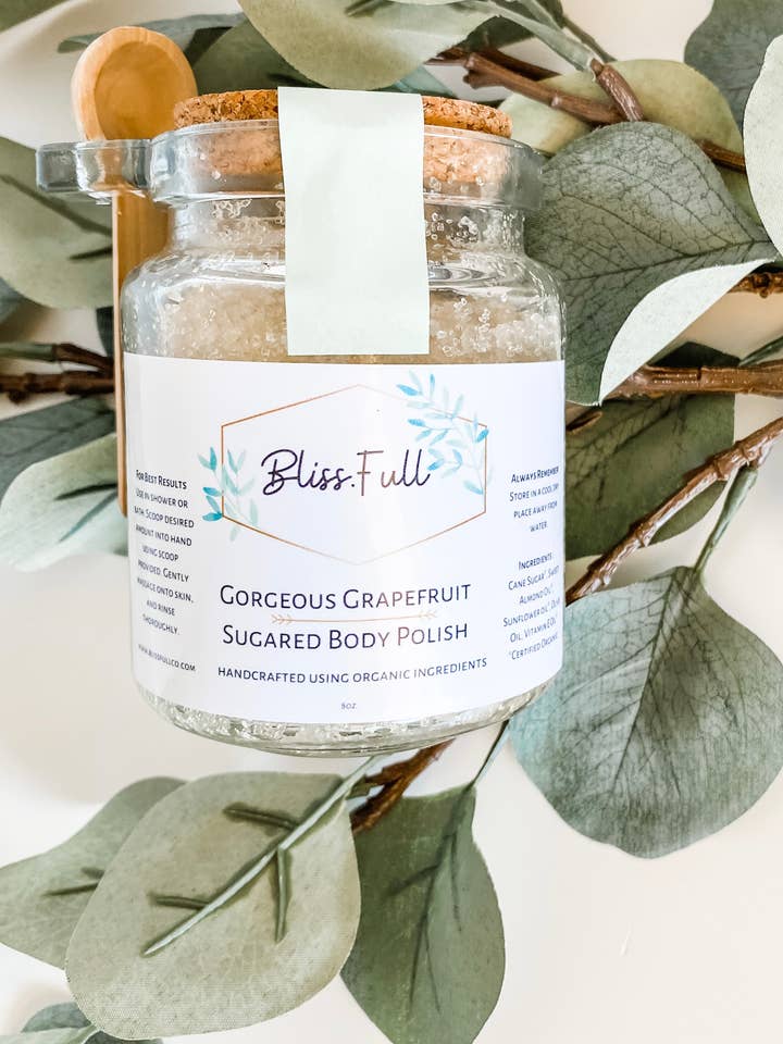 Gorgeous Grapefruit Sugared Body Polish for wholesale by Bliss•Full