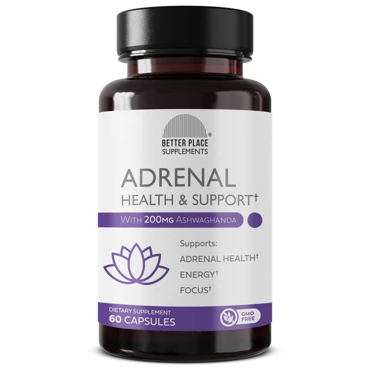 Better Place Brands - Wholesale Oral Supplement/Vitamin - Adrenal Health & Support – Ashwagandha + L-Tyrosine
