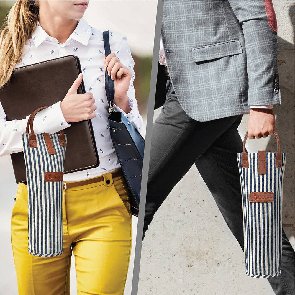 OPUX – wholesale Wine tote – 1 Bottle Classic Wine Carrier Bag49