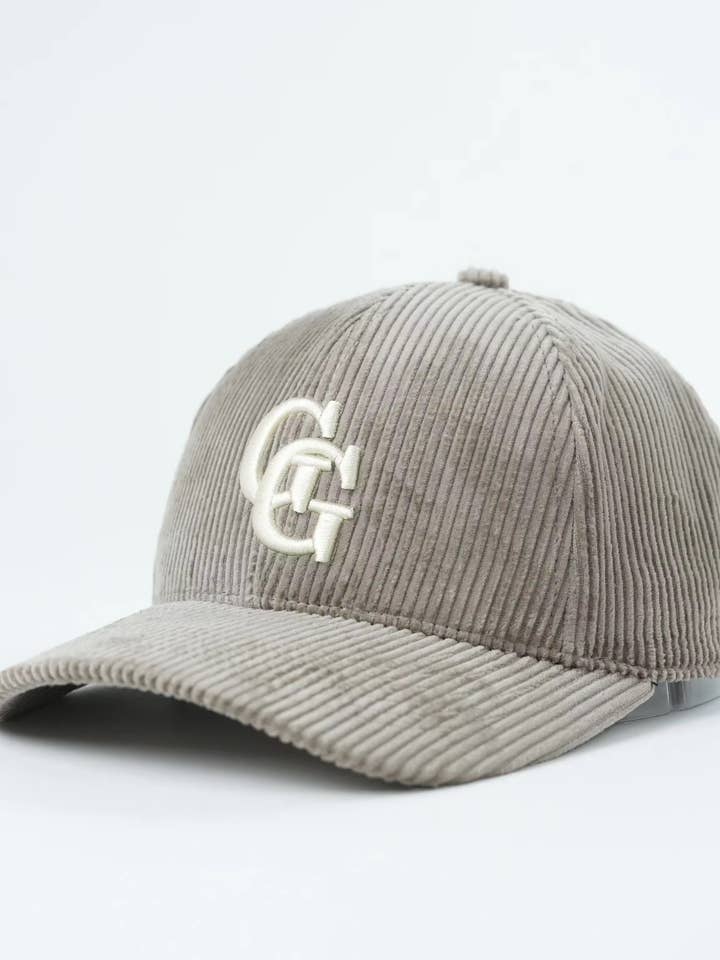 GG Baseball Cap – Ashwood (Corduroy) for wholesale by GIGI’S USA