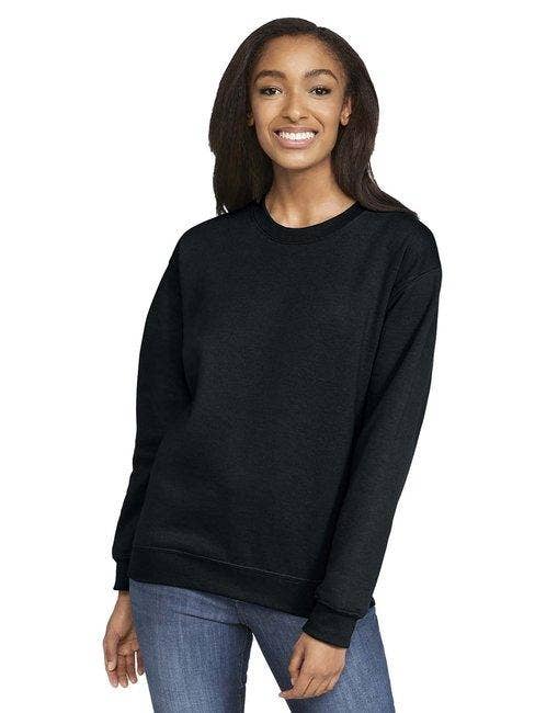 DressesMax - Wholesale Sweatshirt - Women's - Gildan Adult Softstyle Fleece Crew Sweatshirt SF000