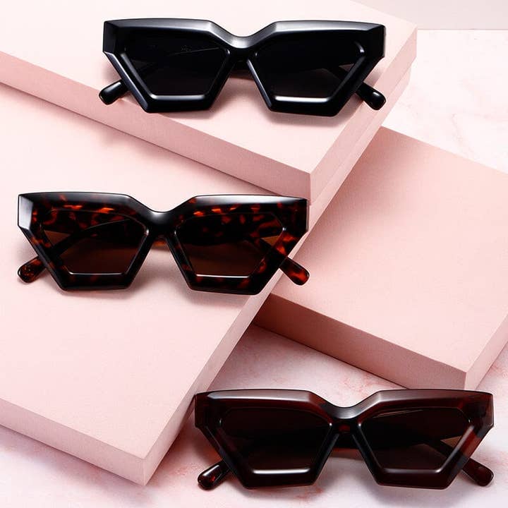 Mure and Grand - Wholesale Sunglasses - Women's - Majorca Puff Frame Sunglasses6