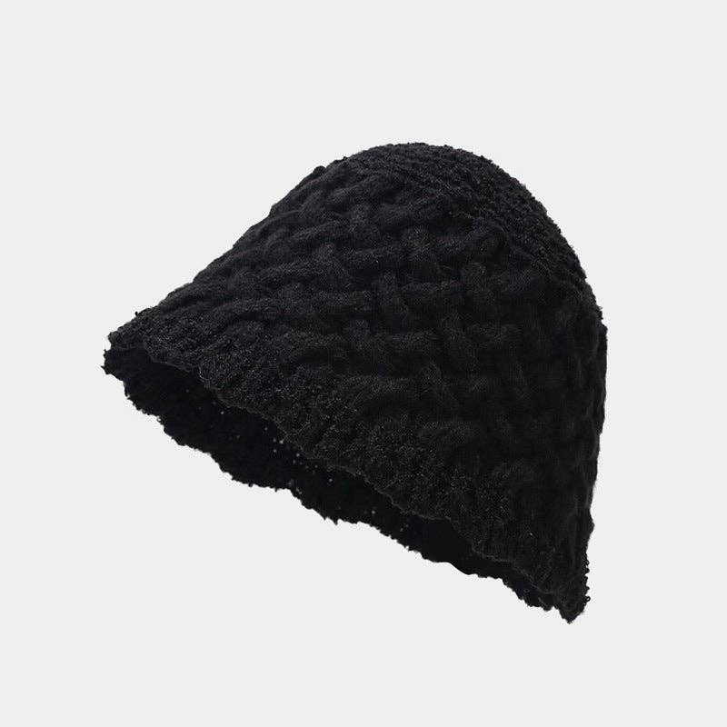 Dipped Shop - Wholesale Vissershoedje - Dames - Gehaakte, gebreide vissershoed met vintage twist DPBH03340