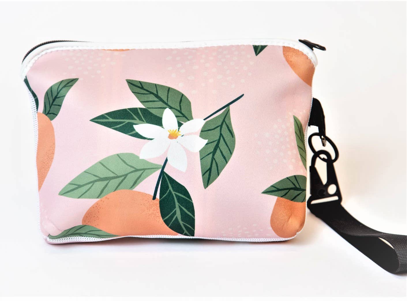 AWAY WE GO ACTIVE /BeautyLove - Wholesale Pouch - Women's - Squeeze Me Orange Zipper Pouches 100% Neoprene1