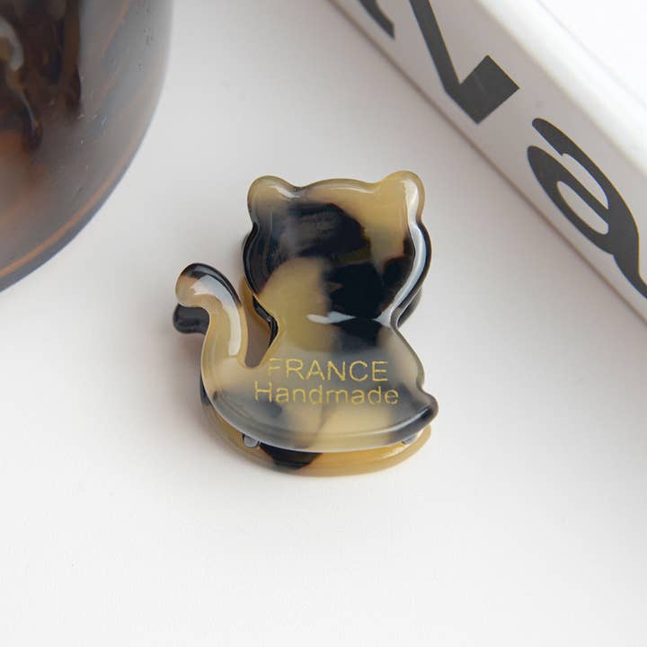 TheDivaSoap - Wholesale Hair Clip - Women's - Acetate Mini Cute Cat and Bear Hair Clip3