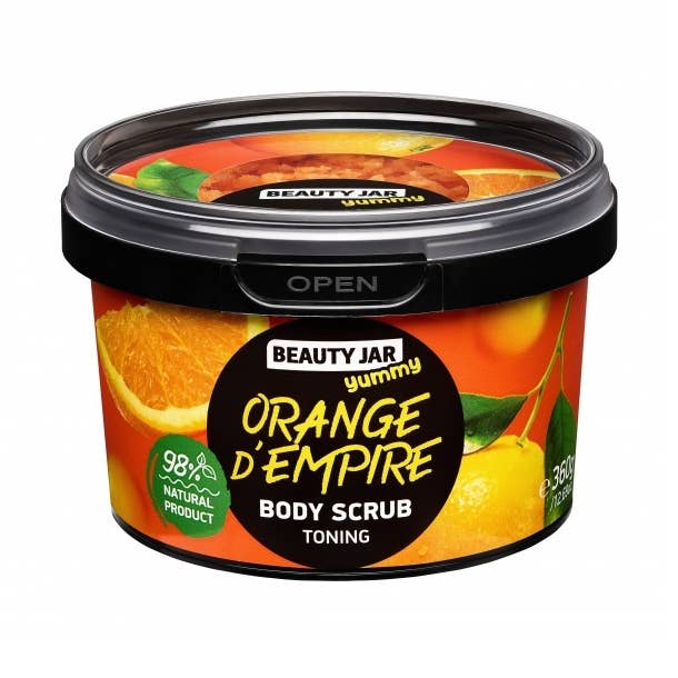 Gommage corporel Beauty Jar ORANGE D'EMPIRE 360g pour la vente par Beauty Pro