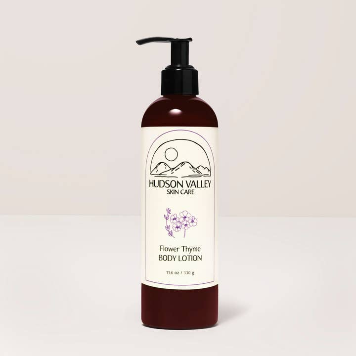 Flower Thyme Body Lotion for wholesale by Hudson Valley Skin Care