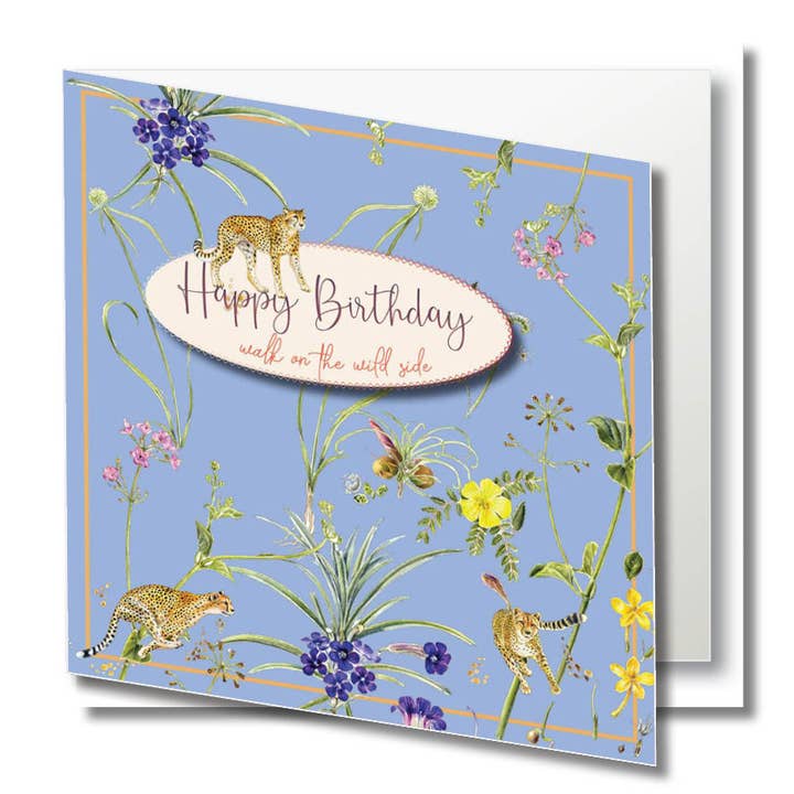 Verjaardag wenskaart - Foxy Lady voor wholesale door Zaquarella