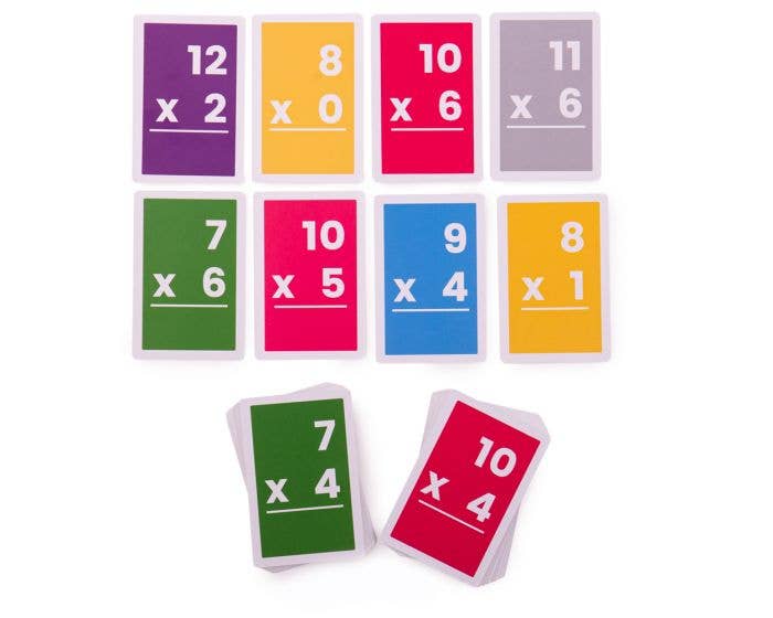 Bigjigs Toys - Wholesale Learning Cards - Kids & Baby - Flashcards - Multiplications 7-120