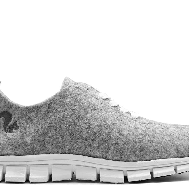 thies® PET Sneaker steingrau | vegan aus recycelten Flaschen für den Großhandel von thies