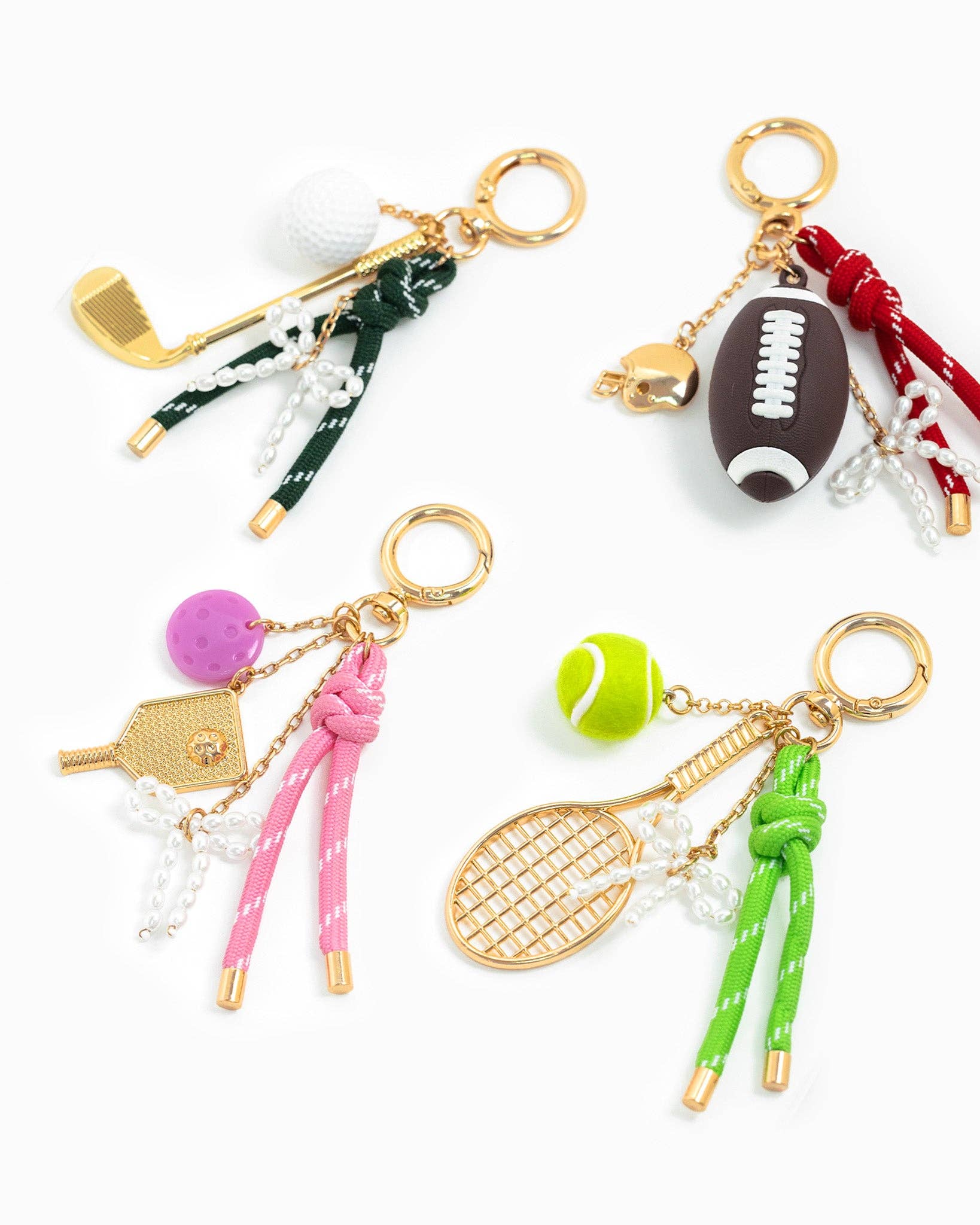 Sessori - Wholesale Keychain - Women's - Gameday Swing Cute Golf Bag Charm2