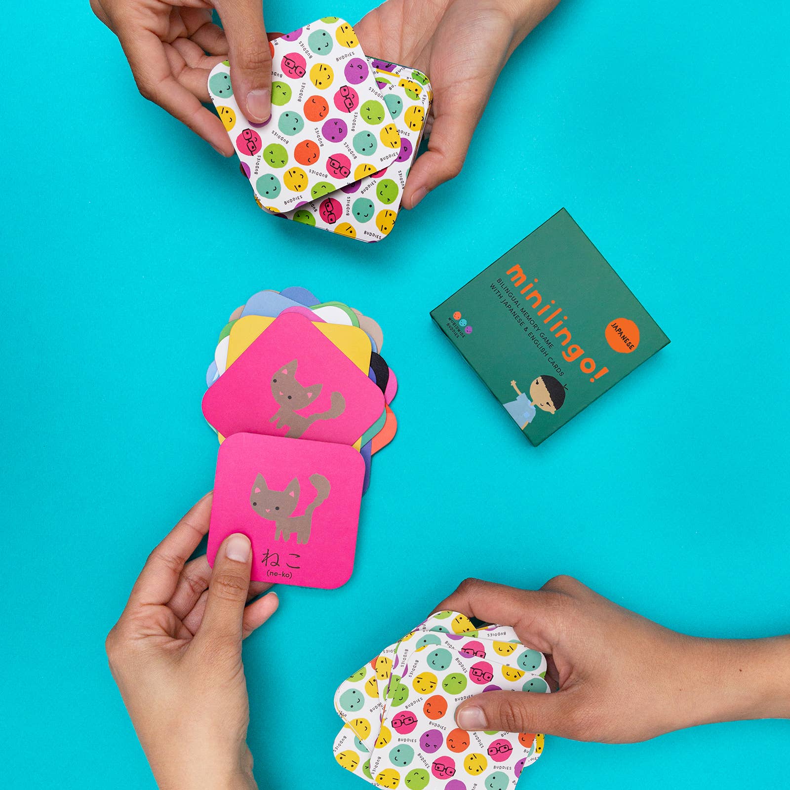 Worldwide Buddies - Wholesale Learning Cards - Kids & Baby - Minilingo Japanese/English Flashcards | Easter Basket Gifts1