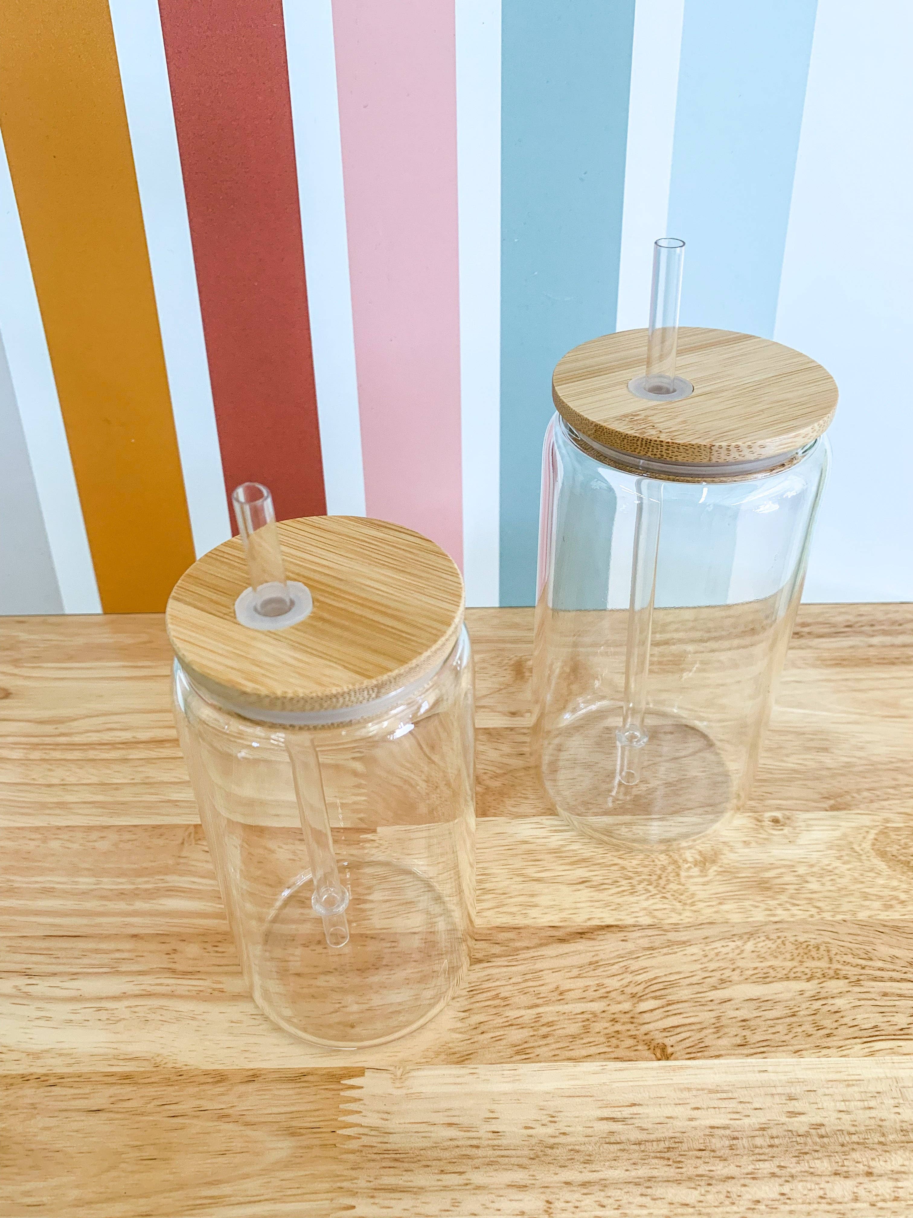 OMG Cups! - Wholesale Drinking Glass/Cup - Clear Glass Can2