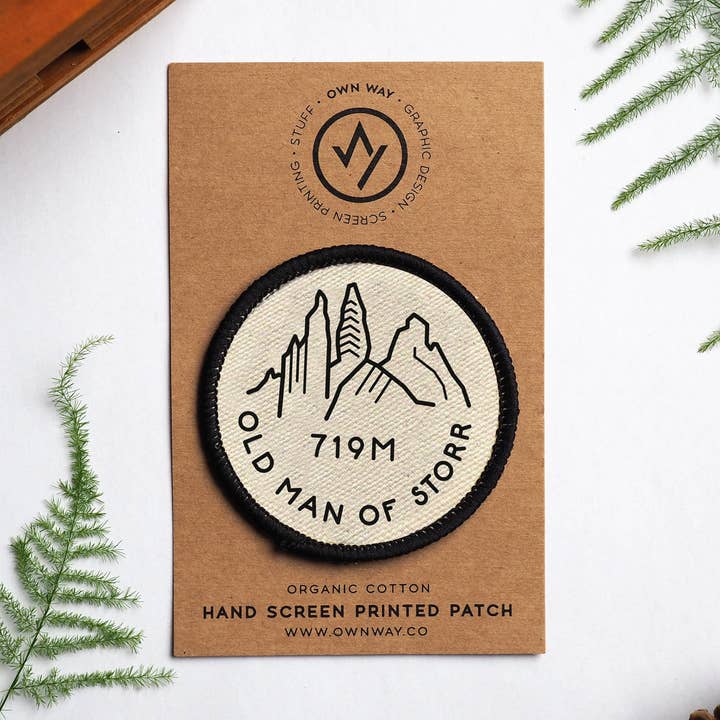 Old Man of Storr - Isle of Skye - Organic Cotton Patch and other Purchase Wholesale isle of skye. Free Returns & Net 60 Terms on Faire trending on Faire.