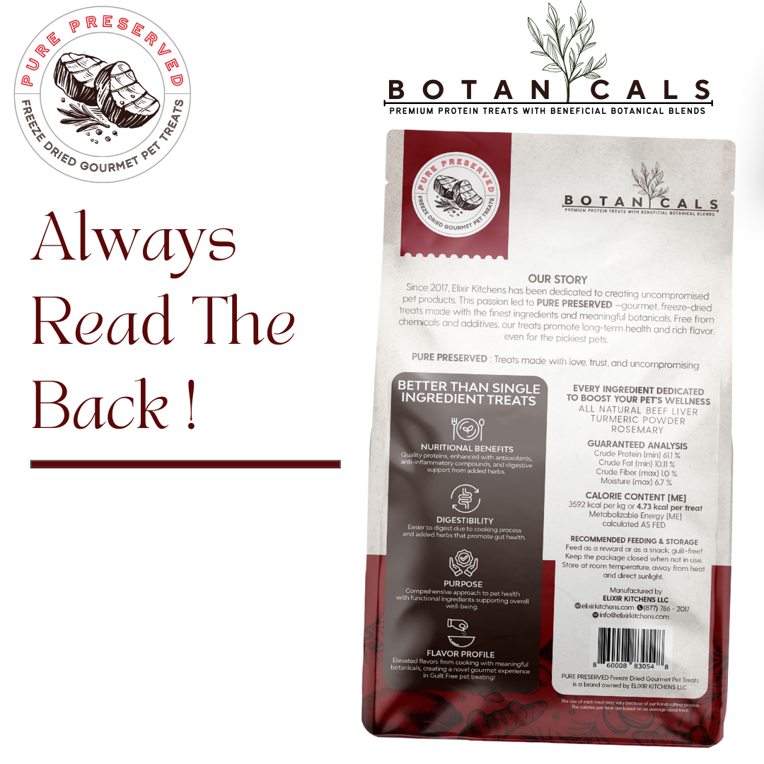 ELIXIR KITCHENS™ - Wholesale Pet Treats - Dog - Beef Liver1