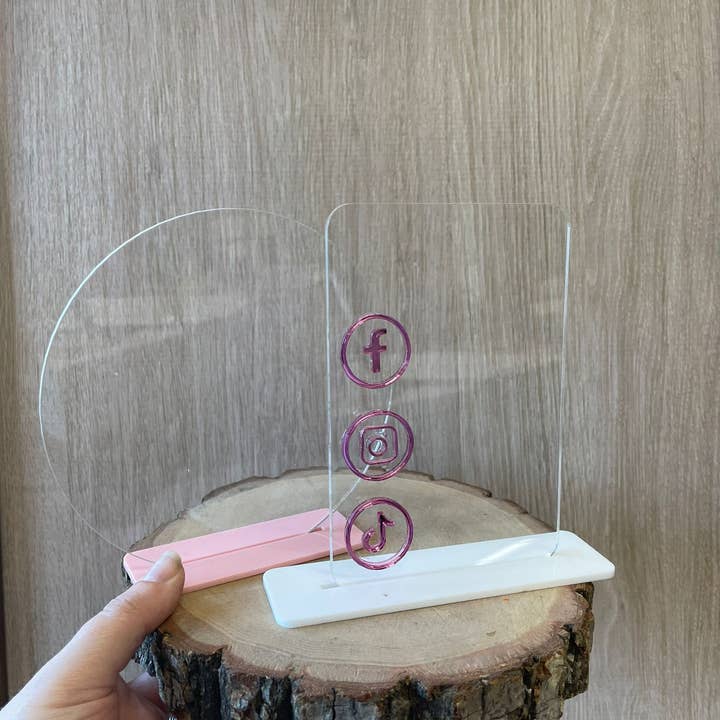 manchester laser cuts - Wholesale Sign - Acrylic Social Media Signs