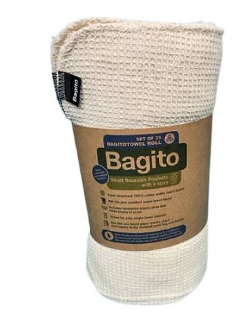 BagitoTowel Rolls - Set of 25 for wholesale by Bagito
