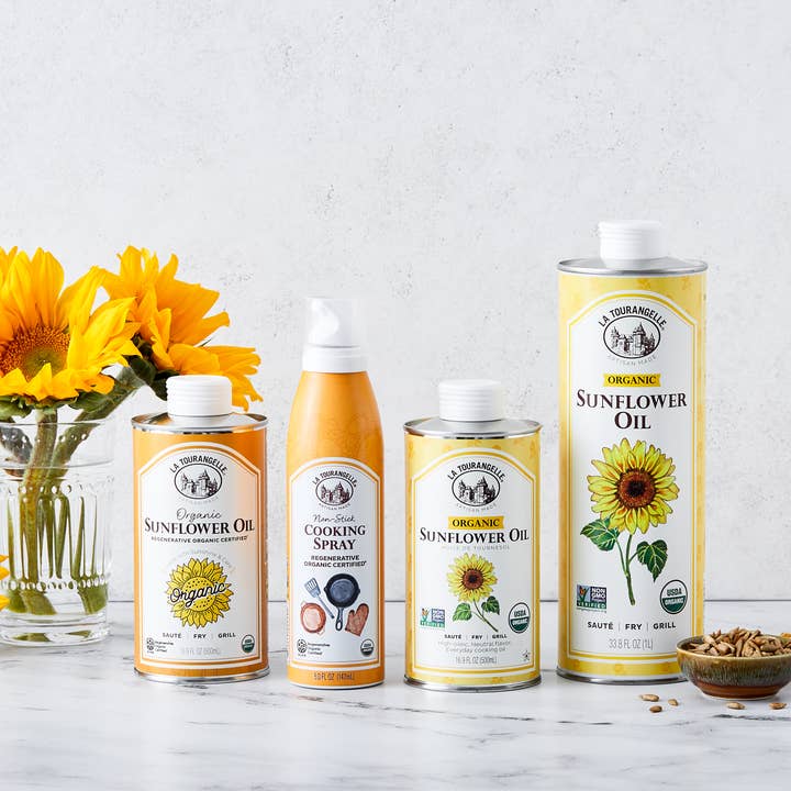 La Tourangelle - Wholesale Cooking Oil - La Tourangelle Organic Sunflower Oil - 6 Units