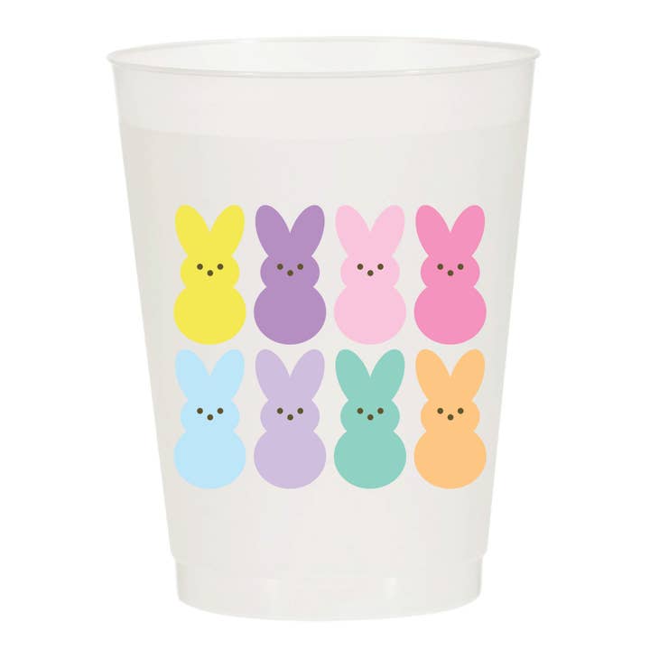 Peeps Easter Bunny Frosted Cups- Easter for wholesale by Sip Hip Hooray
