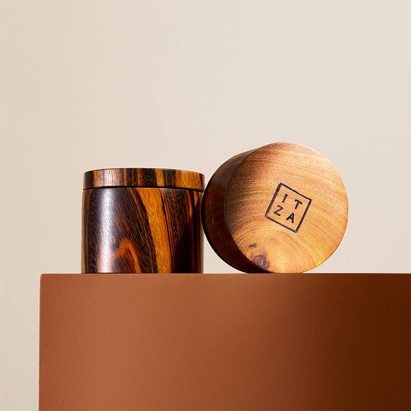 Itza Wood - Wholesale Salt Mill - Salt Cellar0