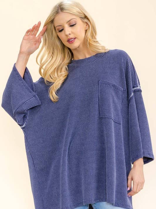 STT40506-1 túnica de gran tamaño para venta al por mayor de STYLIVE