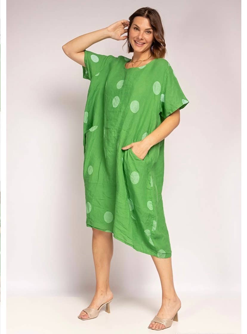 LINEN & COTTON HOUSE - Wholesale Dress - Women's - LINEN DRESS. 17600 SPRING SUMMER CLOTHING69