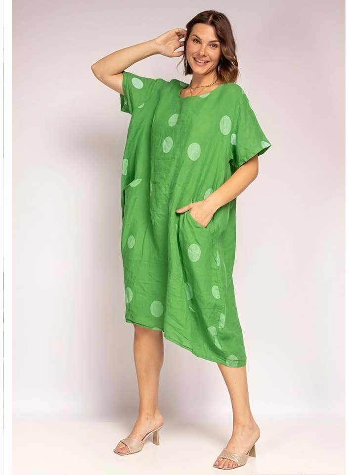 LINEN & COTTON HOUSE - Wholesale Dress - Women's - LINEN DRESS. 17600 SPRING SUMMER CLOTHING69