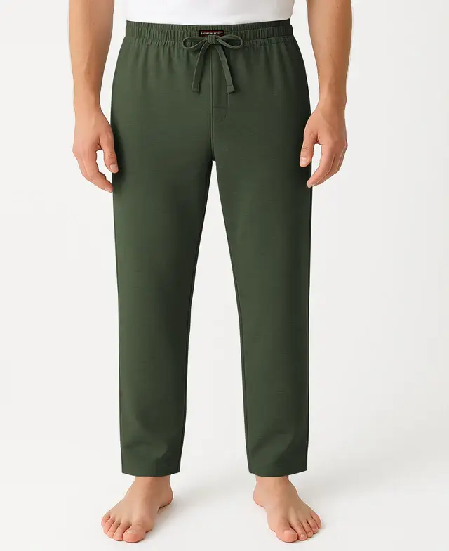 I-Wear Brands – Großhandel Schlafanzughose – Herren – Herren Weiche & Leichte Lounge-Pyjamahose mit Kordelzug14