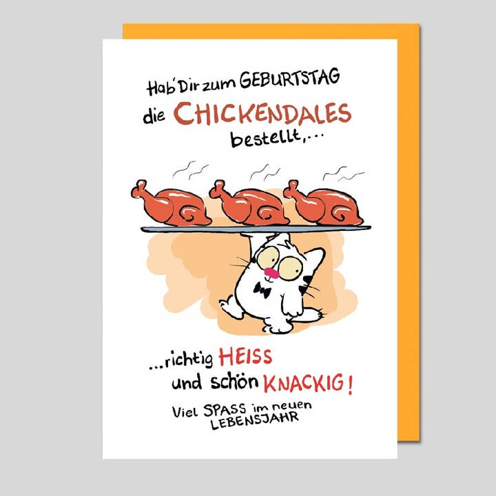 UK-35345 Roligt födelsedagskort CatToons. för wholesale av Michel-Verlag GmbH