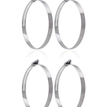 Mandala Crafts Stainless Steel Hose Clamps - Adjustable Worm Gear Hose Clamps Assortment - Pipe Clamps for Dryer Vent Radiator and other Purchase Wholesale hosentrager. Free Returns & Net 60 Terms on Faire trending on Faire.