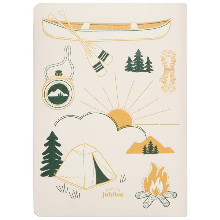 Danica Jubilee - Wholesale Notebook - Camp Out Notebook & Pencil Case Set