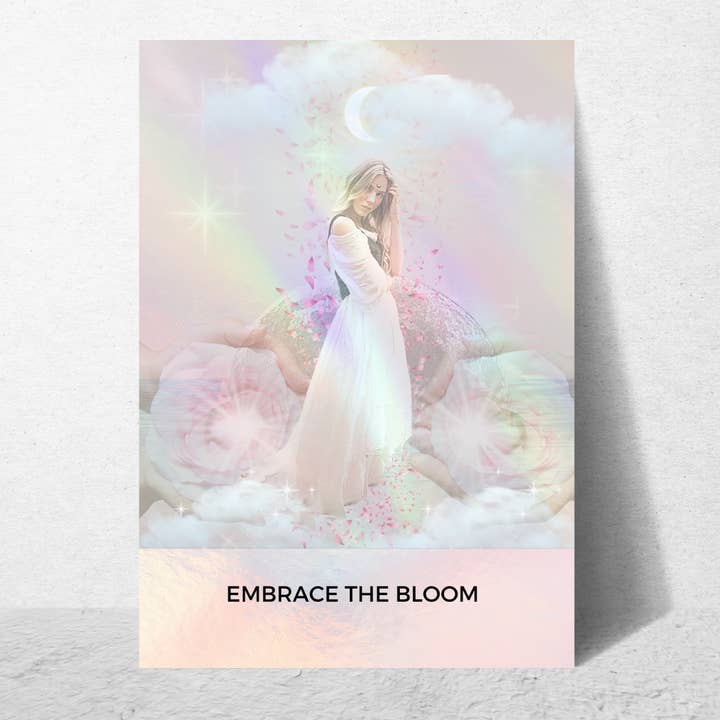 (SL50) OMFAMNA BLOMMAN (Interaktivt Orakelkort) för wholesale av Jellow Cards & Gifts