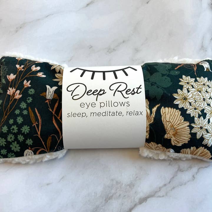 Little Man - Wholesale Spa/Therapy Pillow - Deep Rest Eye Pillow | Emerald