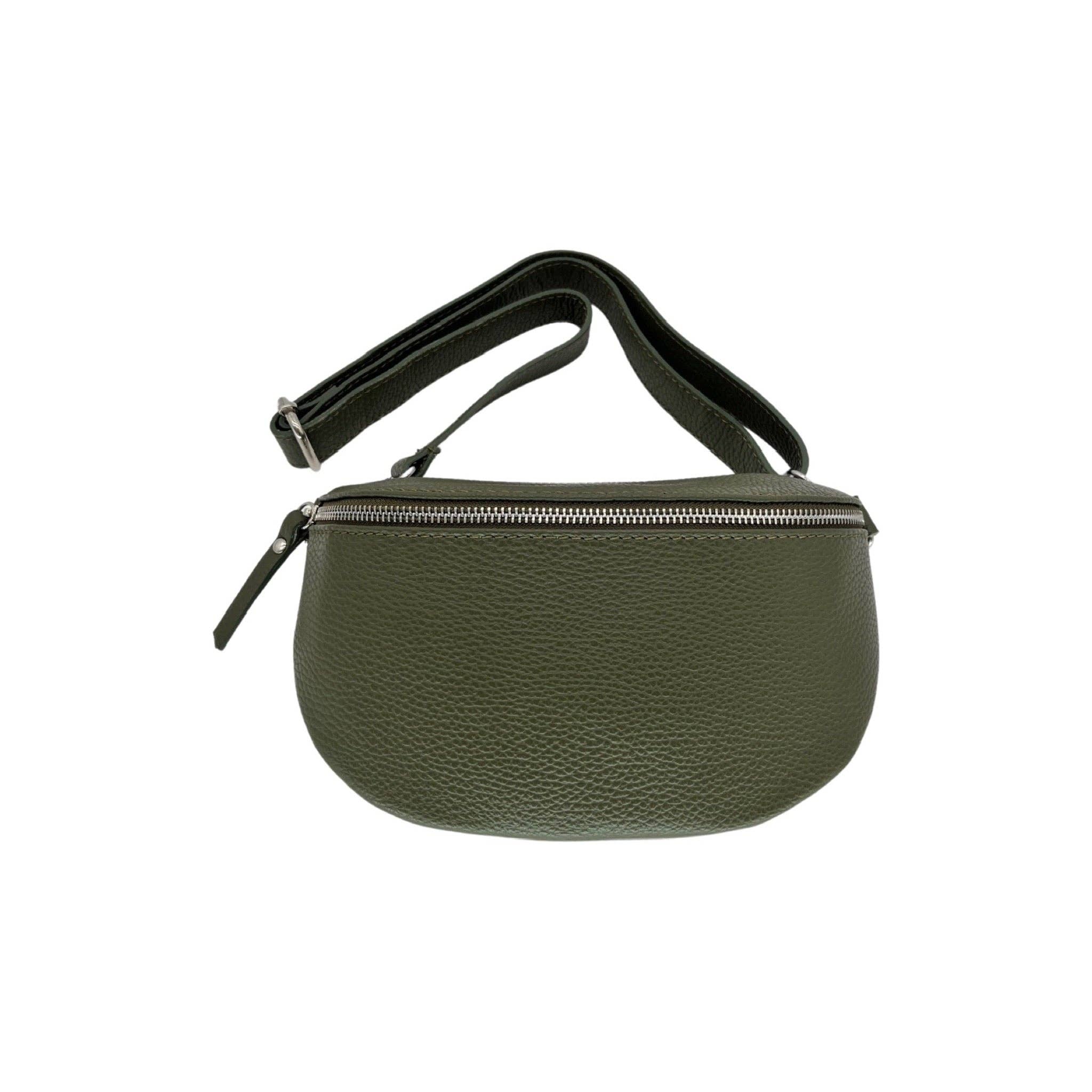 Louisa lee – wholesale Belt bag – Women’s – LINA SEED LEATHER BANANA BAG 25CM15