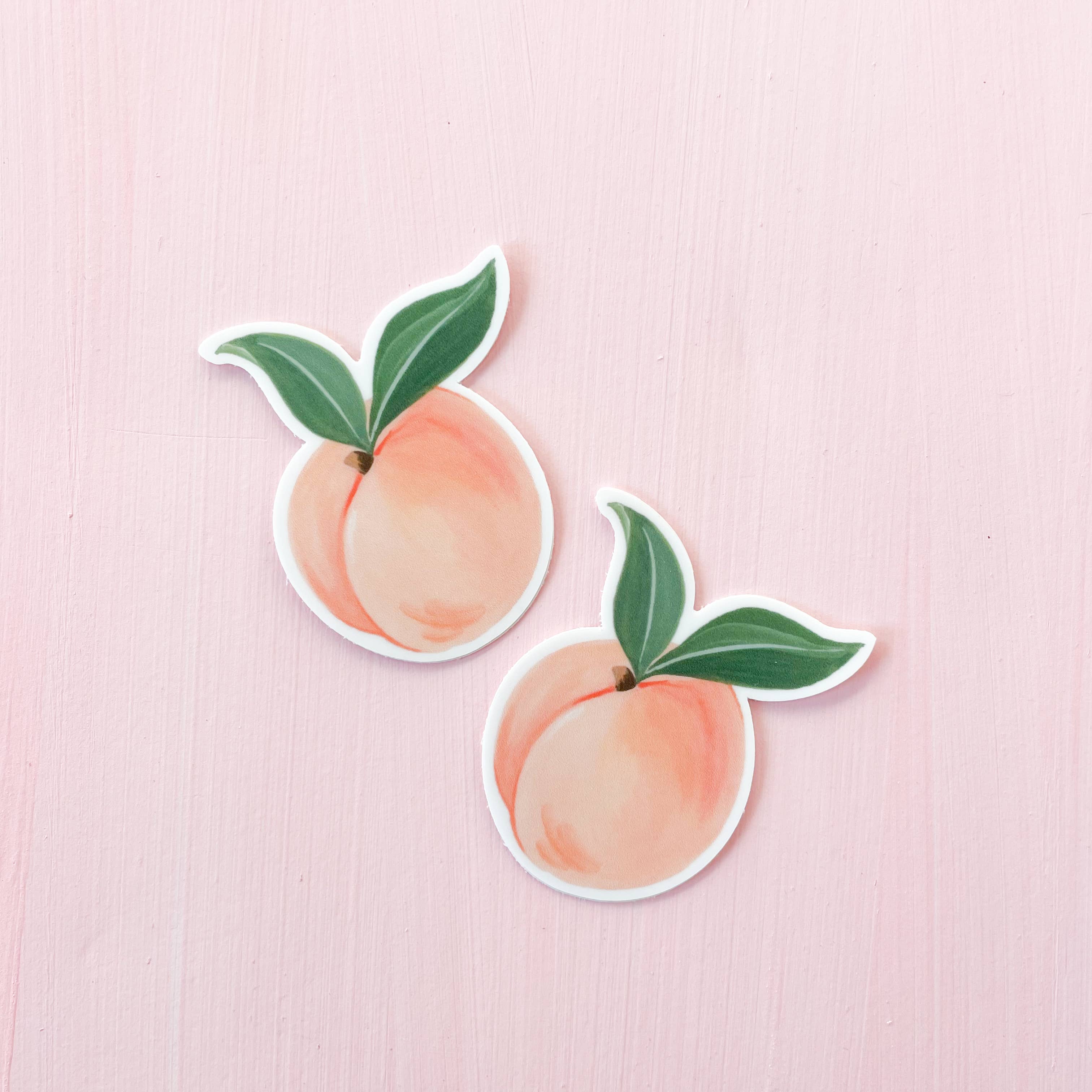 Isabella MG - Wholesale Sticker - Peach Vinyl Sticker2