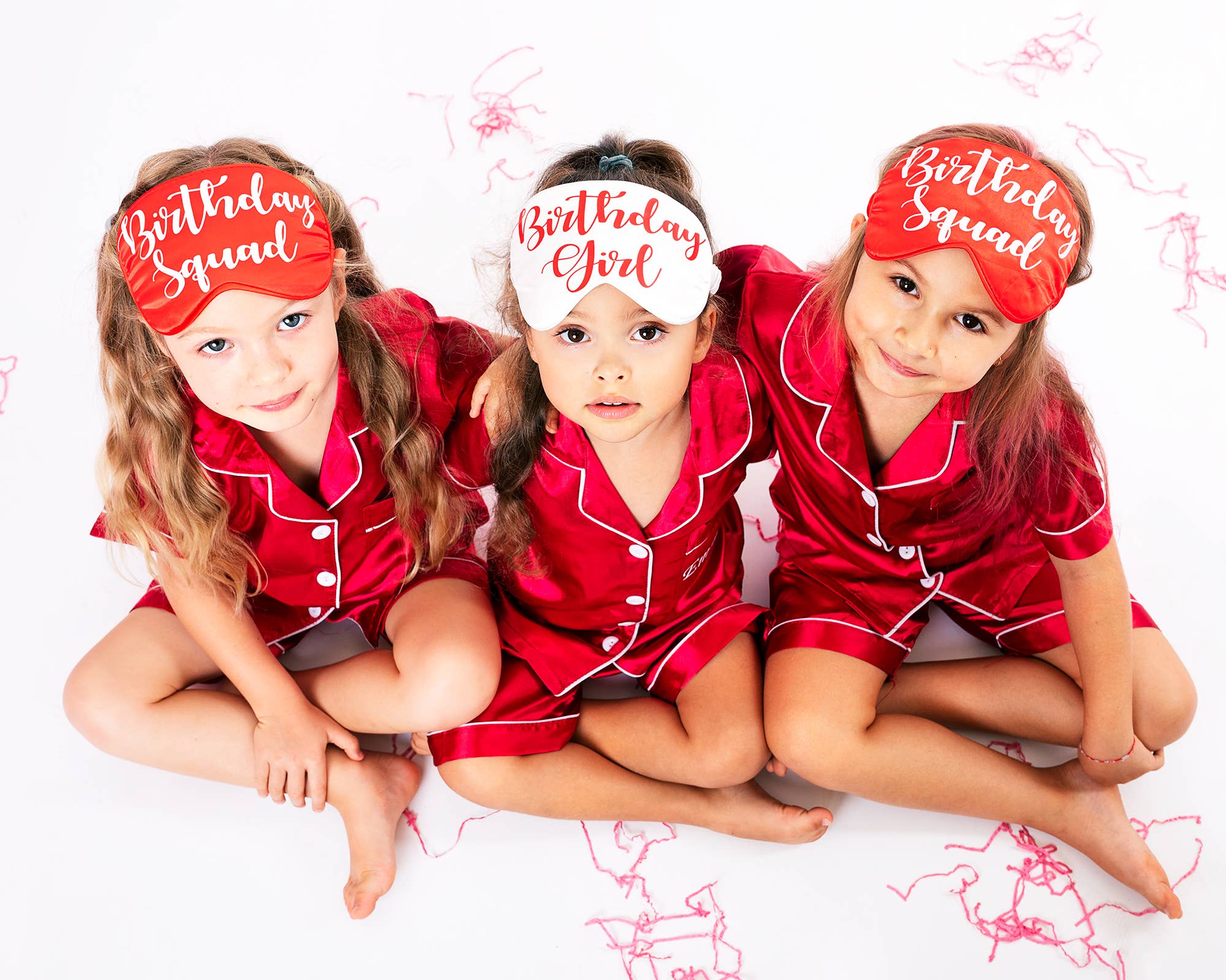 Sisters G Kids – wholesale Sleepwear set – Kids – Short Satin Pajamas for Kids12
