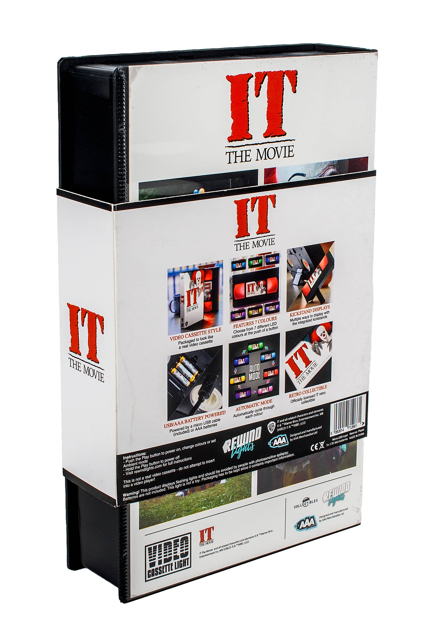 AAA Merchandise Limited – wholesale Night light – IT: Rewind Lights Video Light2