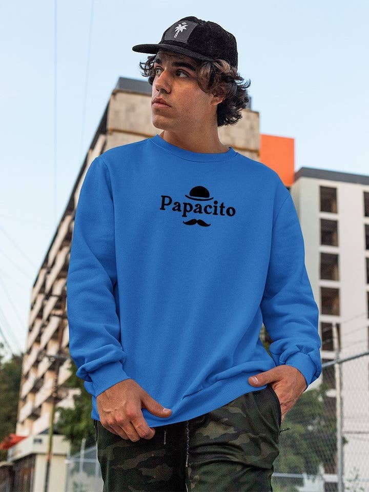 Papacito. Hoodie or Sweatshirt -SmartPrintsInk Designs for wholesale by SmartPrintsInk
