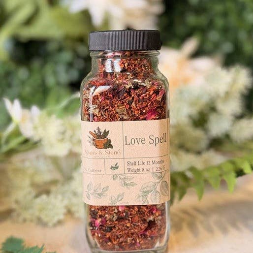 Sage & Stone Apothecary - Wholesale Loose Tea - Love Spell Herbal Tea