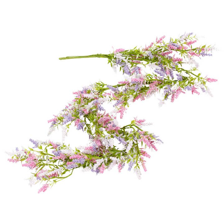 Factory Direct Craft - Wholesale Artificial Flowers - 60 inches Artificial Lavender Table Runner Mantle Garland