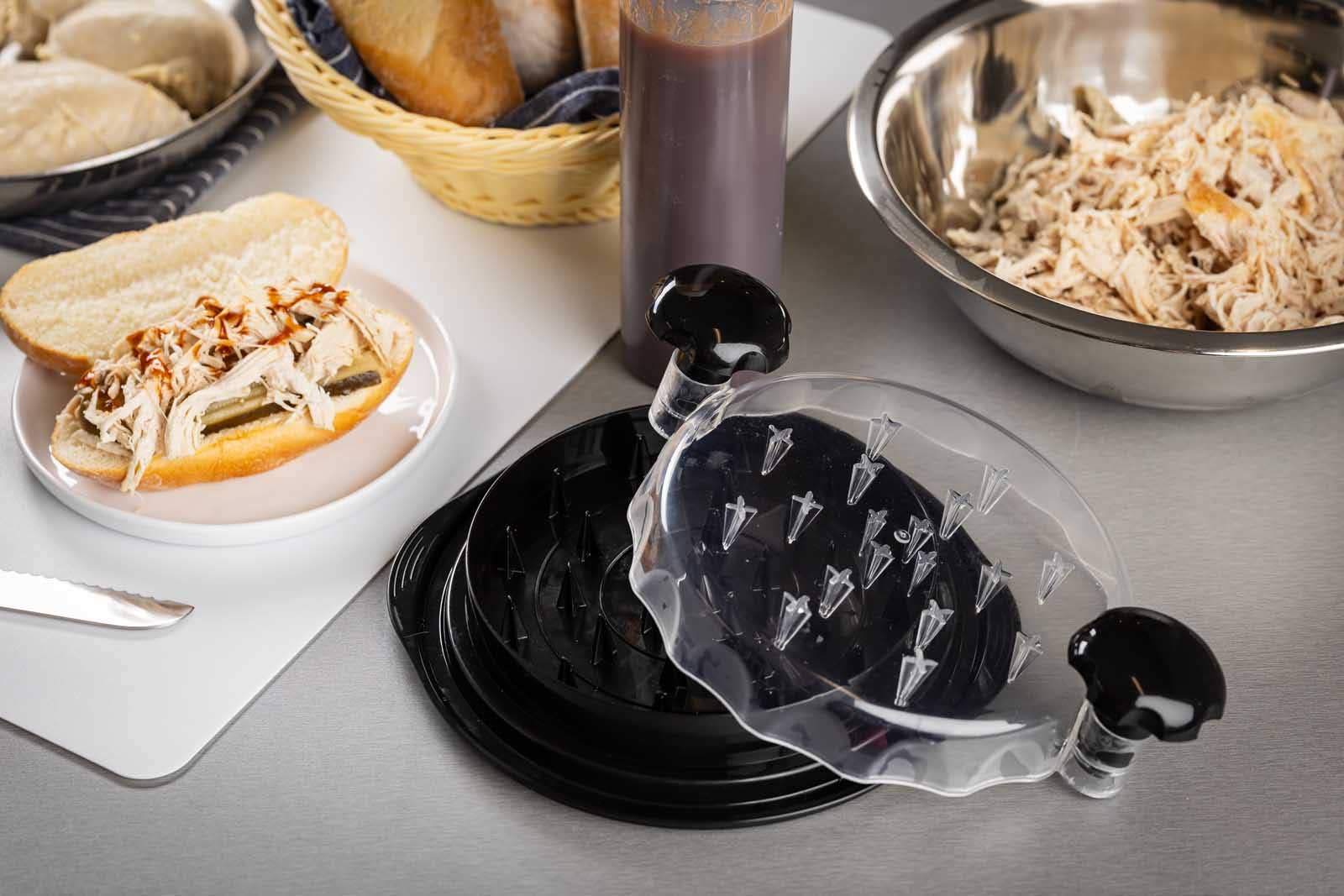 TableCraft Products Company - Wholesale Kitchen Tool/Gadget - Chicken Shredder, 11 x 9 x 3.25" , Polypropylene & ABS2