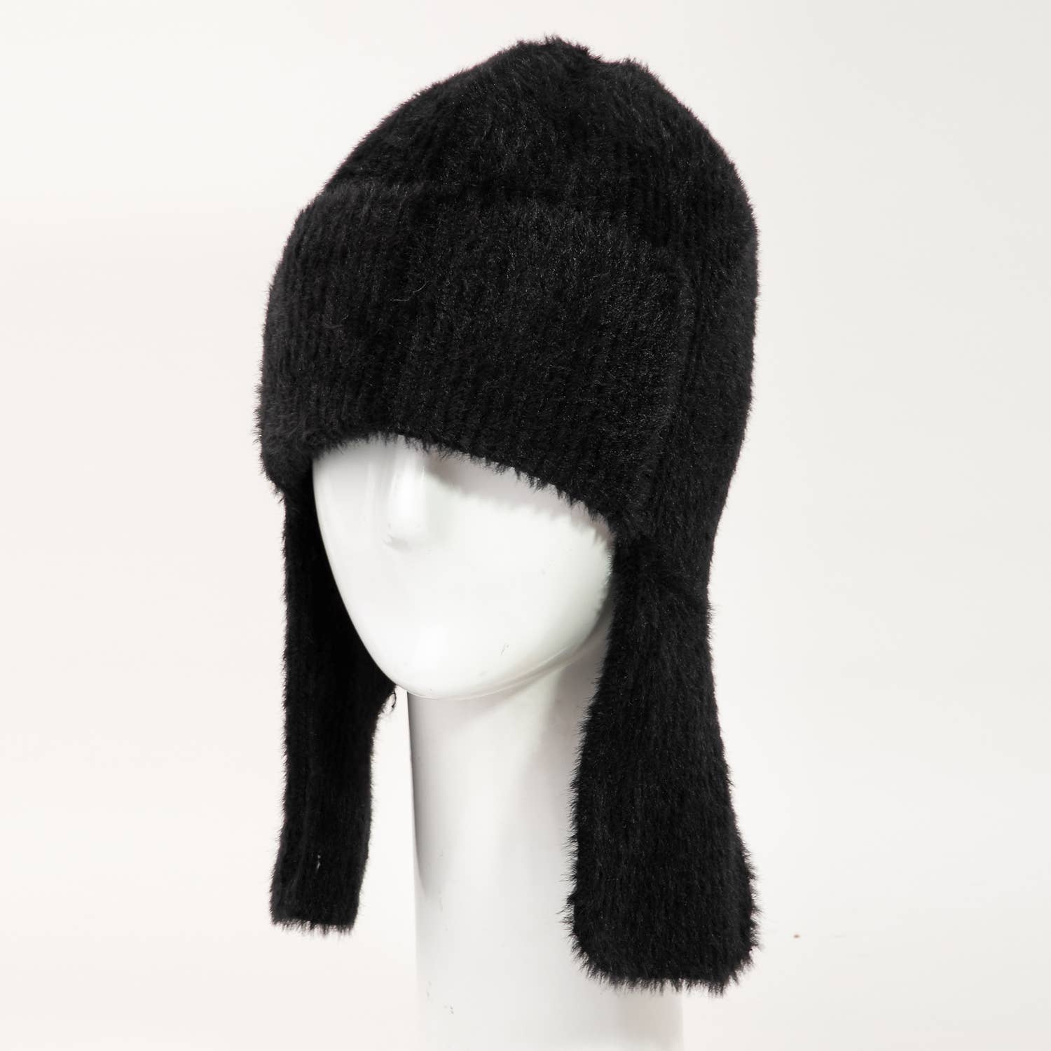 Collections by Fame Accessories - Vente Chapeau de trappeur/d'aviateur – femme - Bonnet de trappeur en tricot Fuzzy4
