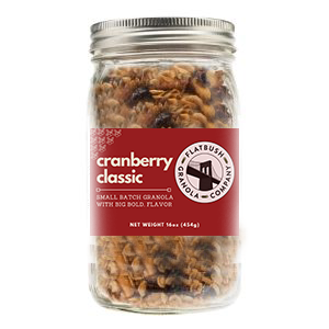 Flatbush Granola Company - Wholesale Granola - Cranberry Classic (jar)3