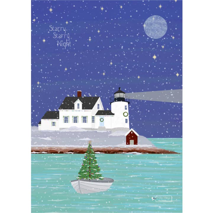 Holiday Greeting Cards Collection for wholesale by Mary McRae Illustration