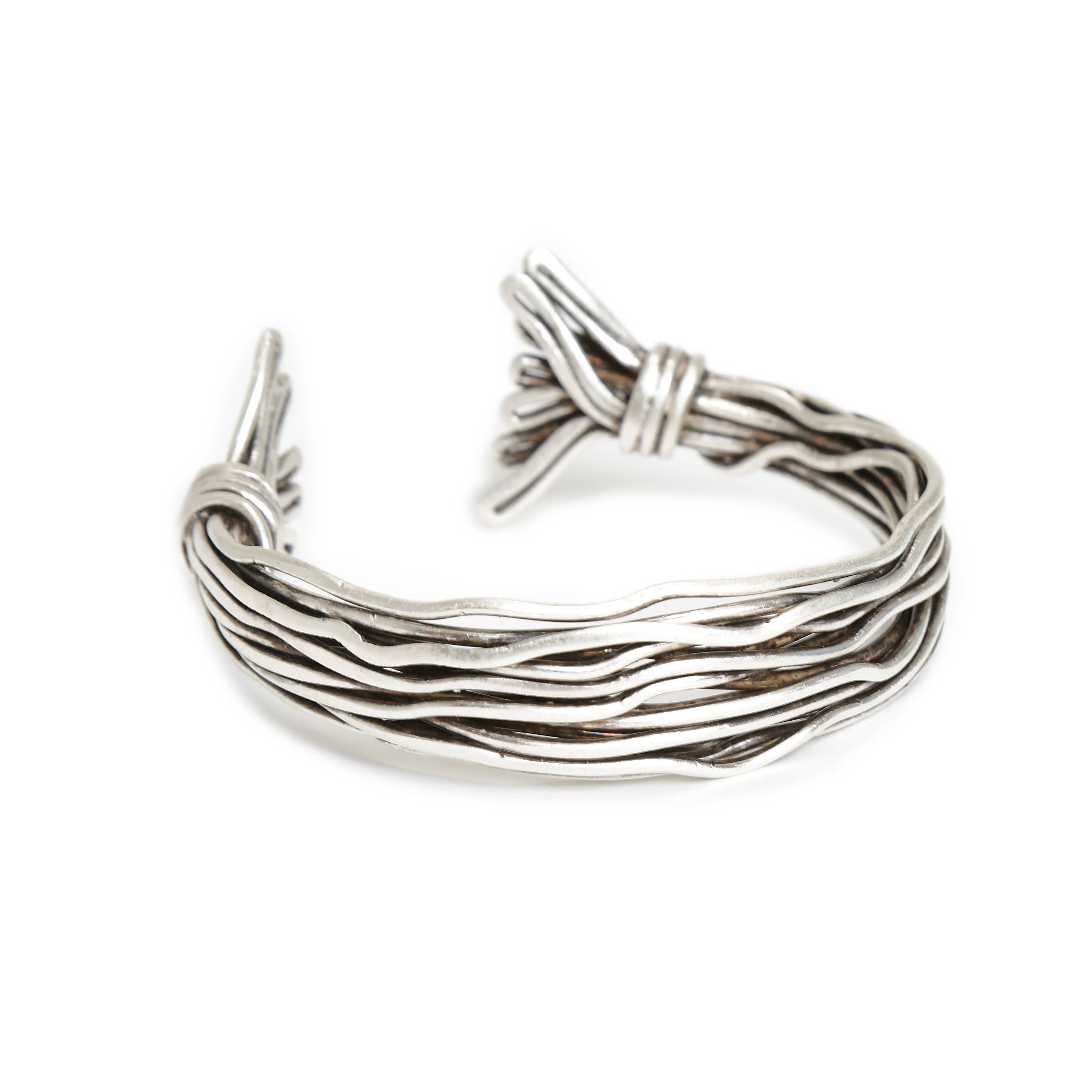 Chanour - Wholesale Cuff Bracelet - Handmade Wire Bangle - CHB021