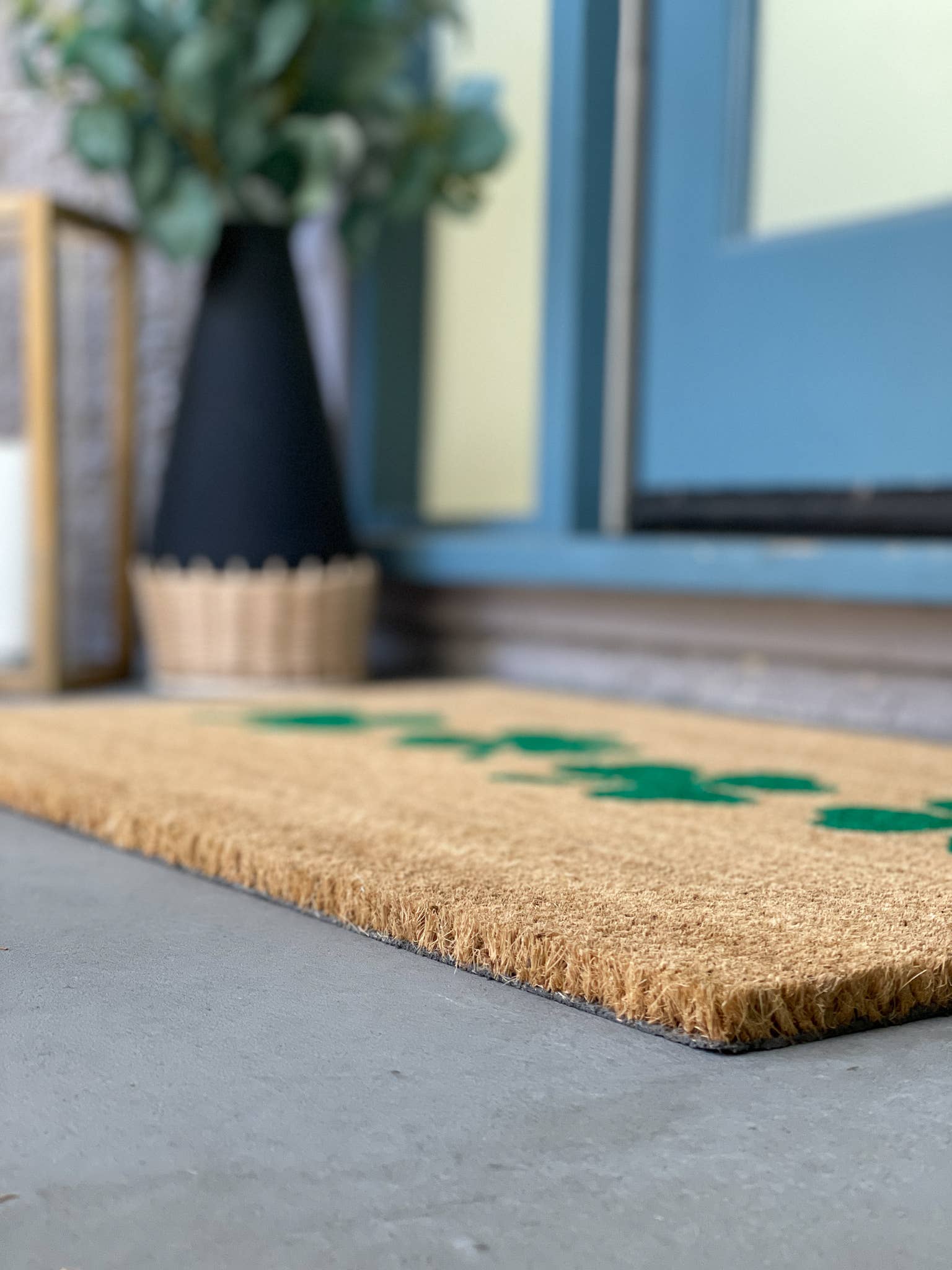 Nickel Designs Doormats - Wholesale Door Mat - Shamrocks St. Patrick's Day Doormat2